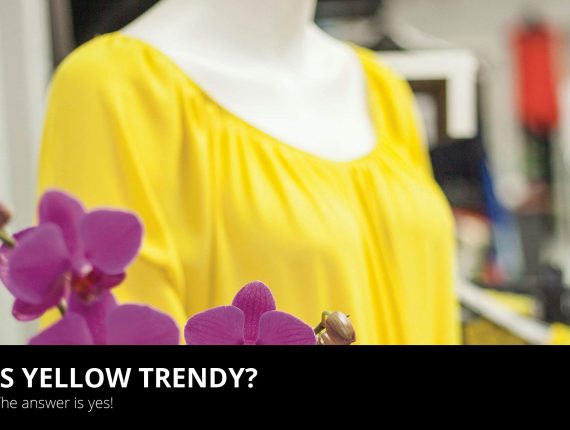 Is Yellow Trendy? The answer is yes!