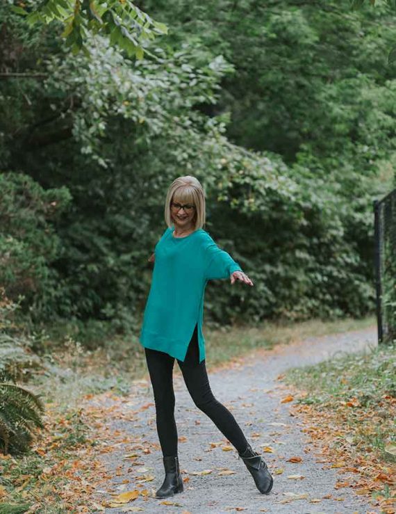 Gilmour Bamboo French Terry Banded Tunic and Legging