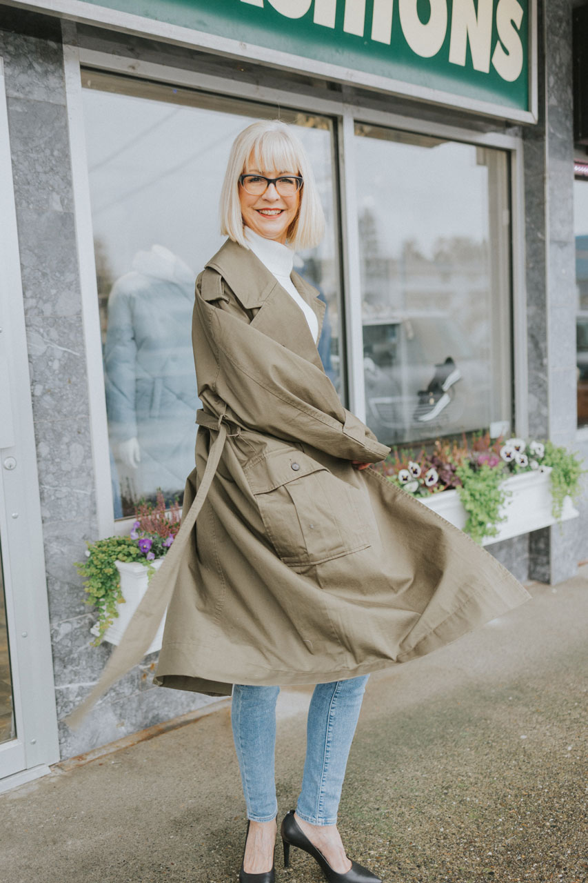 Levi's Oversized Trench Coat - Creekside Fashions