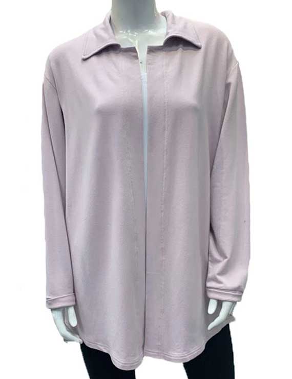 BtT-1099 Gilmour Bamboo French Terry Classic Shirt - Lavender