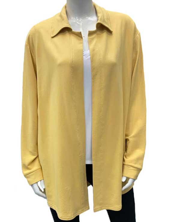 BtT-1099 Gilmour Bamboo French Terry Classic Shirt - Wheat